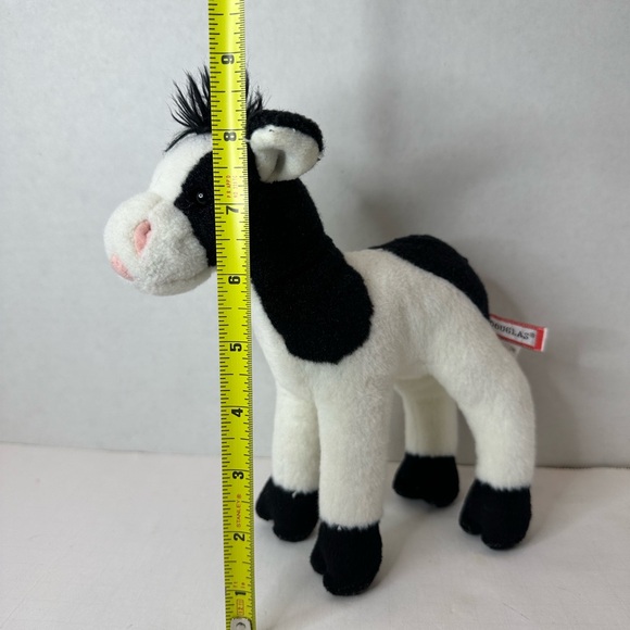 Douglas Sweet Cream Dairy Cow Plush Farm Animal Stuffed Animal 8 inches Tongue - Picture 6 of 6